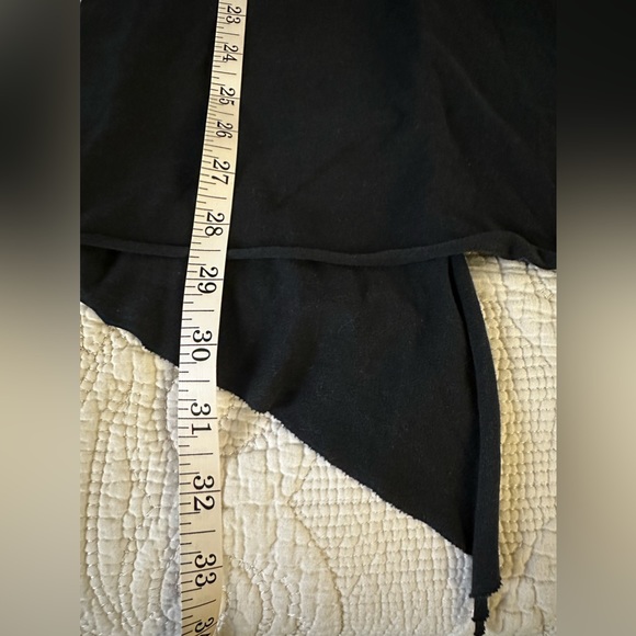 Affliction black tunic with studs and grommets size L - Picture 7 of 9